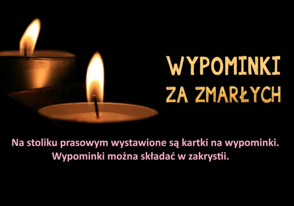 Wypominki za zmarłych: Co to jest, jak zamówić i dlaczego warto?