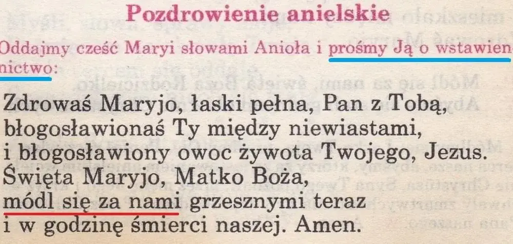 Zdrowaś Mario czy Maryjo - odkryj prawdę o modlitwie i jej znaczeniu