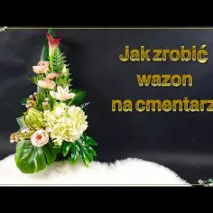 Jak zrobić wazon na cmentarz, aby przetrwał każdą pogodę