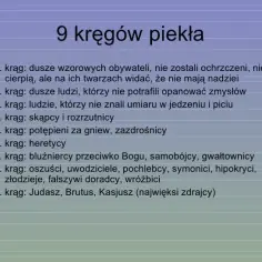 Jakie dusze trafiają do piekła i co decyduje o ich losie?