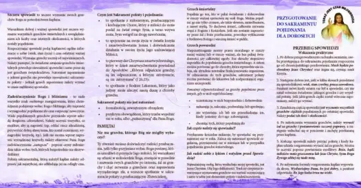 Współczesny rachunek sumienia: Praktyczny przewodnik do spowiedzi