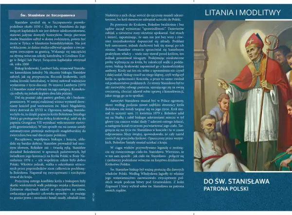 Litania do św. Stanisława: tekst, znaczenie i modlitwa